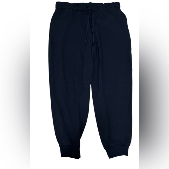 Size 14 Lululemon Stretch High Rise Jogger Navy - Picture 3 of 6